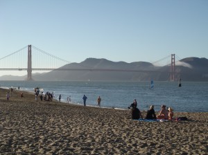 frisco golden gate view